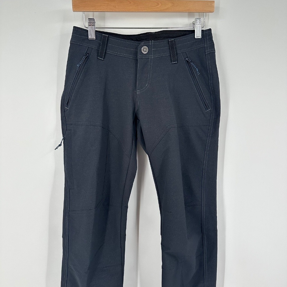 Kuhl Klash Pants Relaxed Fit Softshell Hiking Travel Size 4 Gotham 6210 - Picture 6 of 15